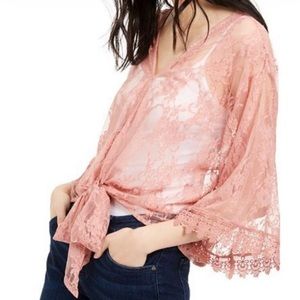 Pink top from Polly and Esther